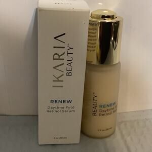 Ikaria Beauty Renew Daytime Fyto Retinol Serum 1 oz / 30 mL - NIB